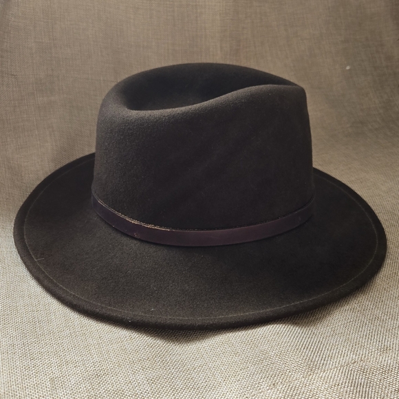 Dorfman Pacific Brown Fedora Hat - Picture 6 of 7